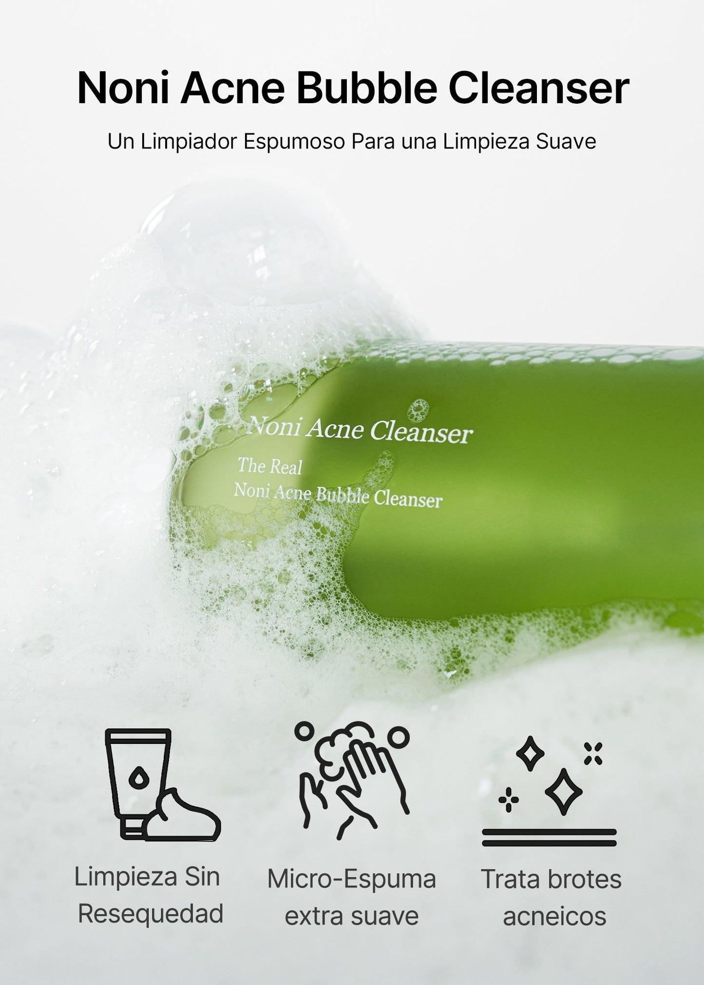 The Real Noni Acne Bubble Cleanser